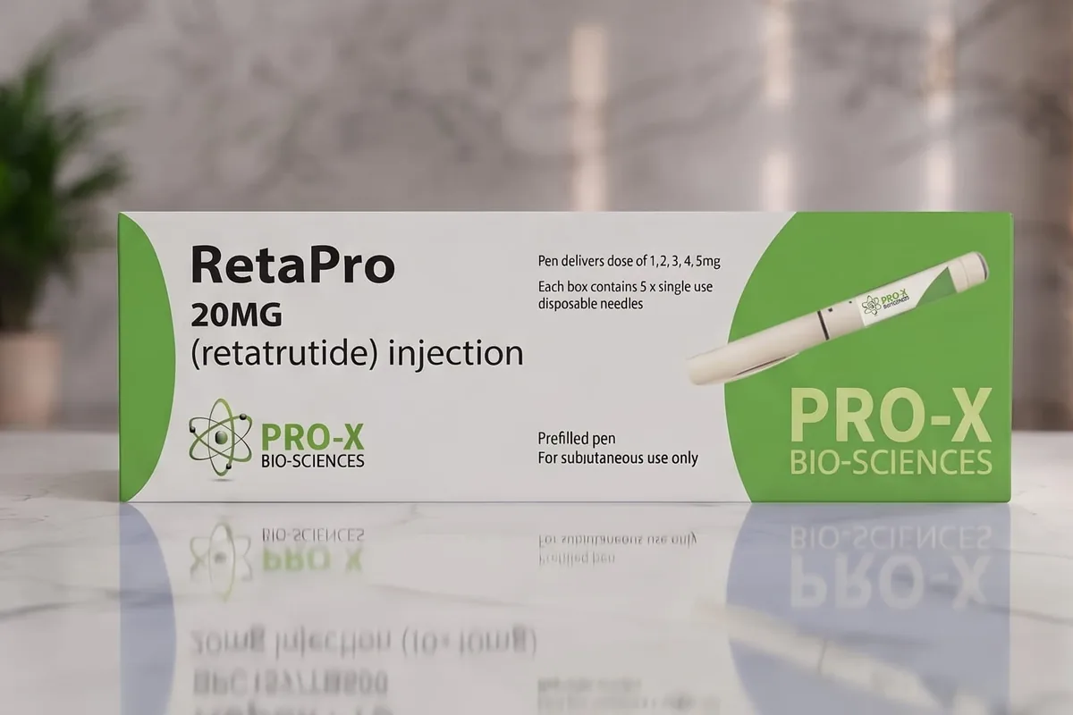 RetaPro 20mg packaging